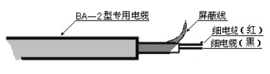 智能型超聲波液位計(jì)電纜線說(shuō)明圖